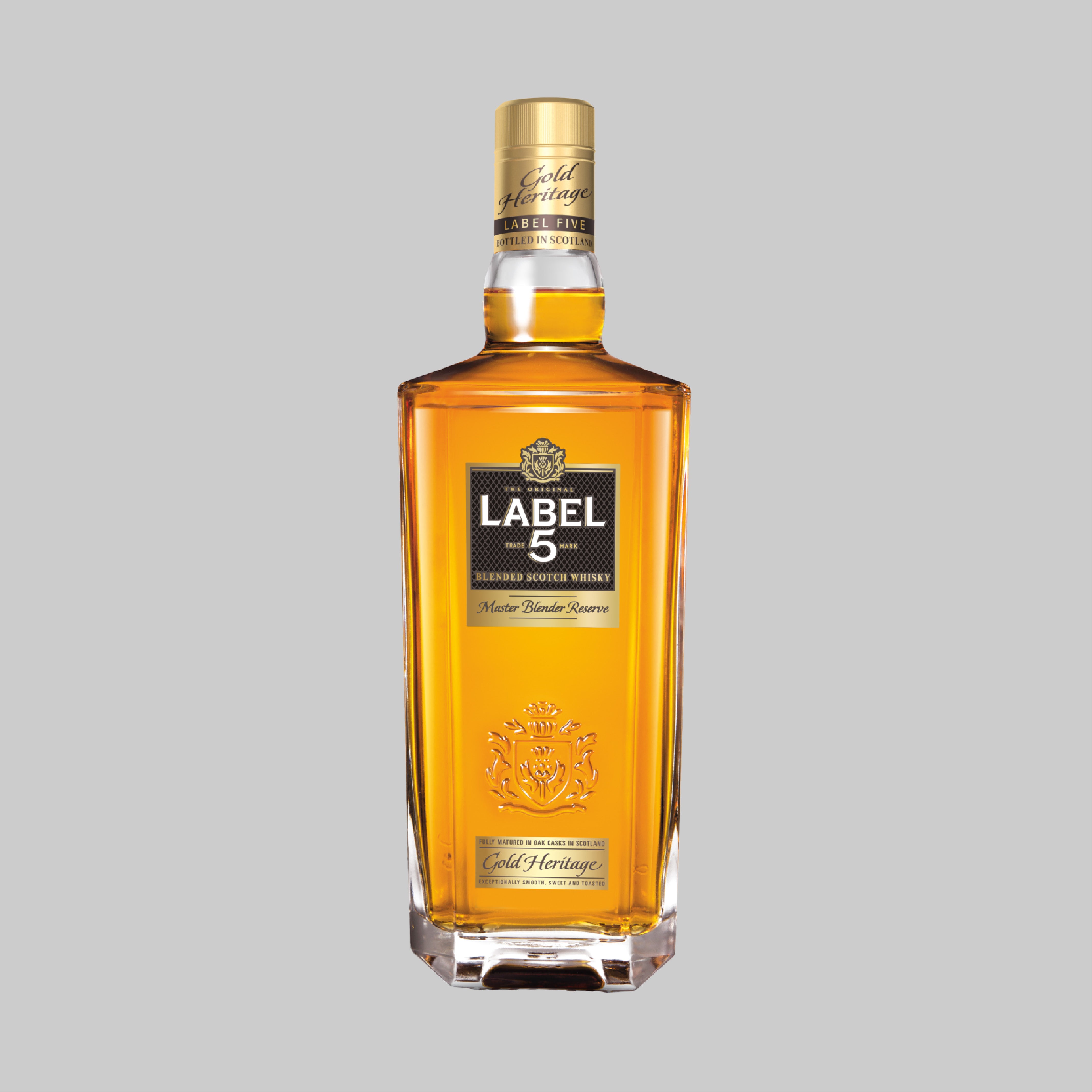 Label 5 Gold Heritage Blended Scotch Whisky 750ml 40.0% | TIME2DRINK